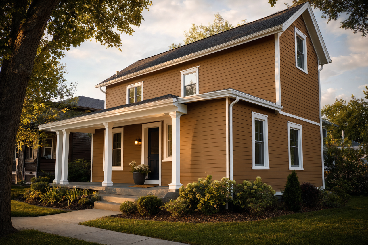 Autumn by Benjamin Moore on exterior