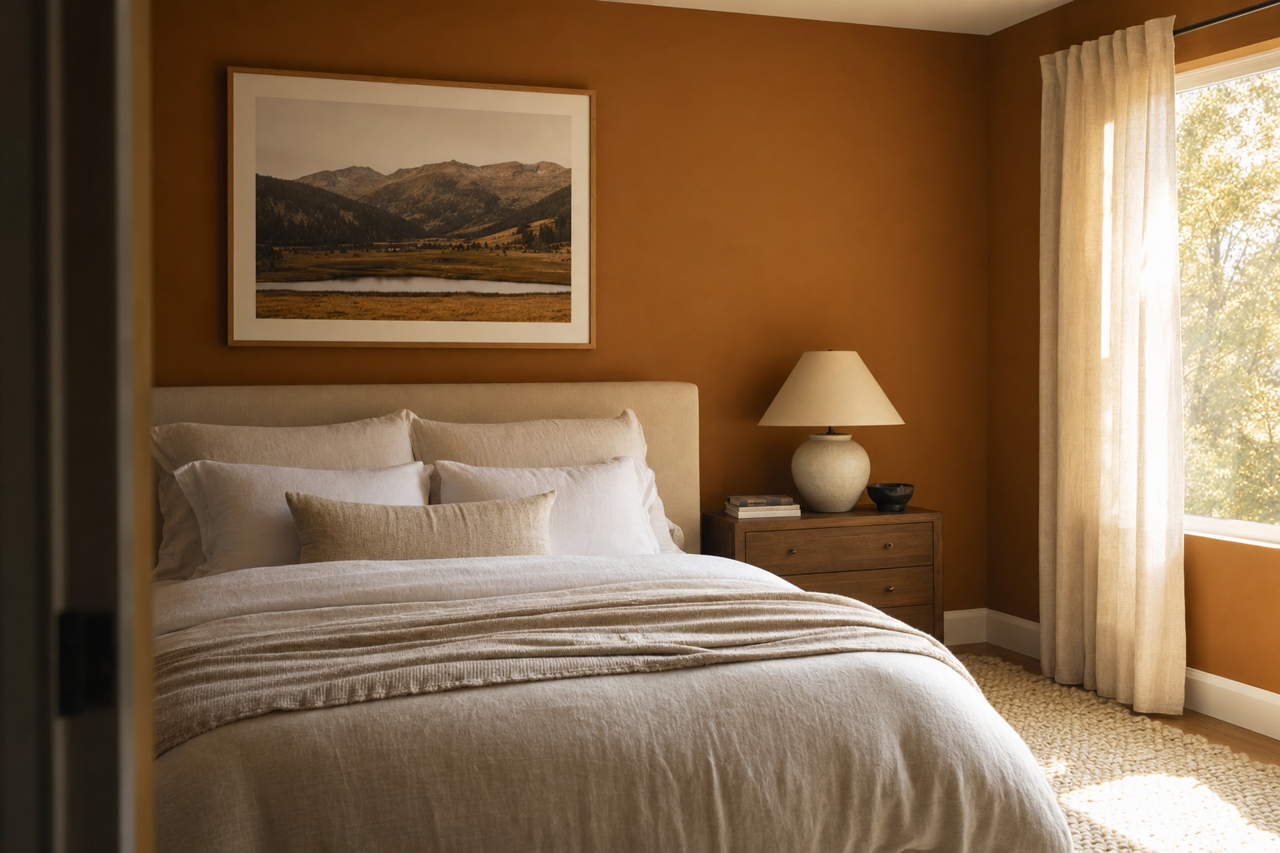 Autumn by Benjamin Moore on interiors