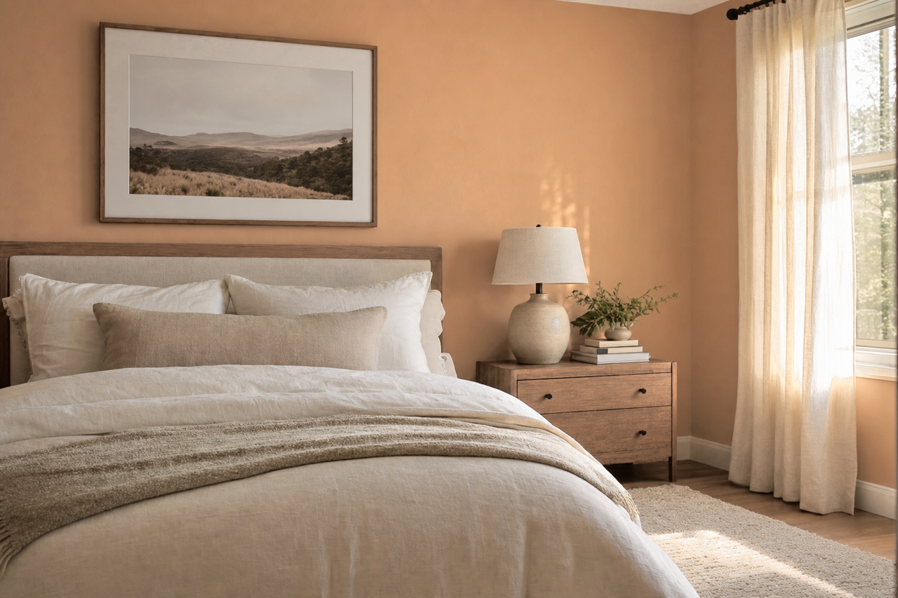 Metallic by Benjamin Moore on interiors