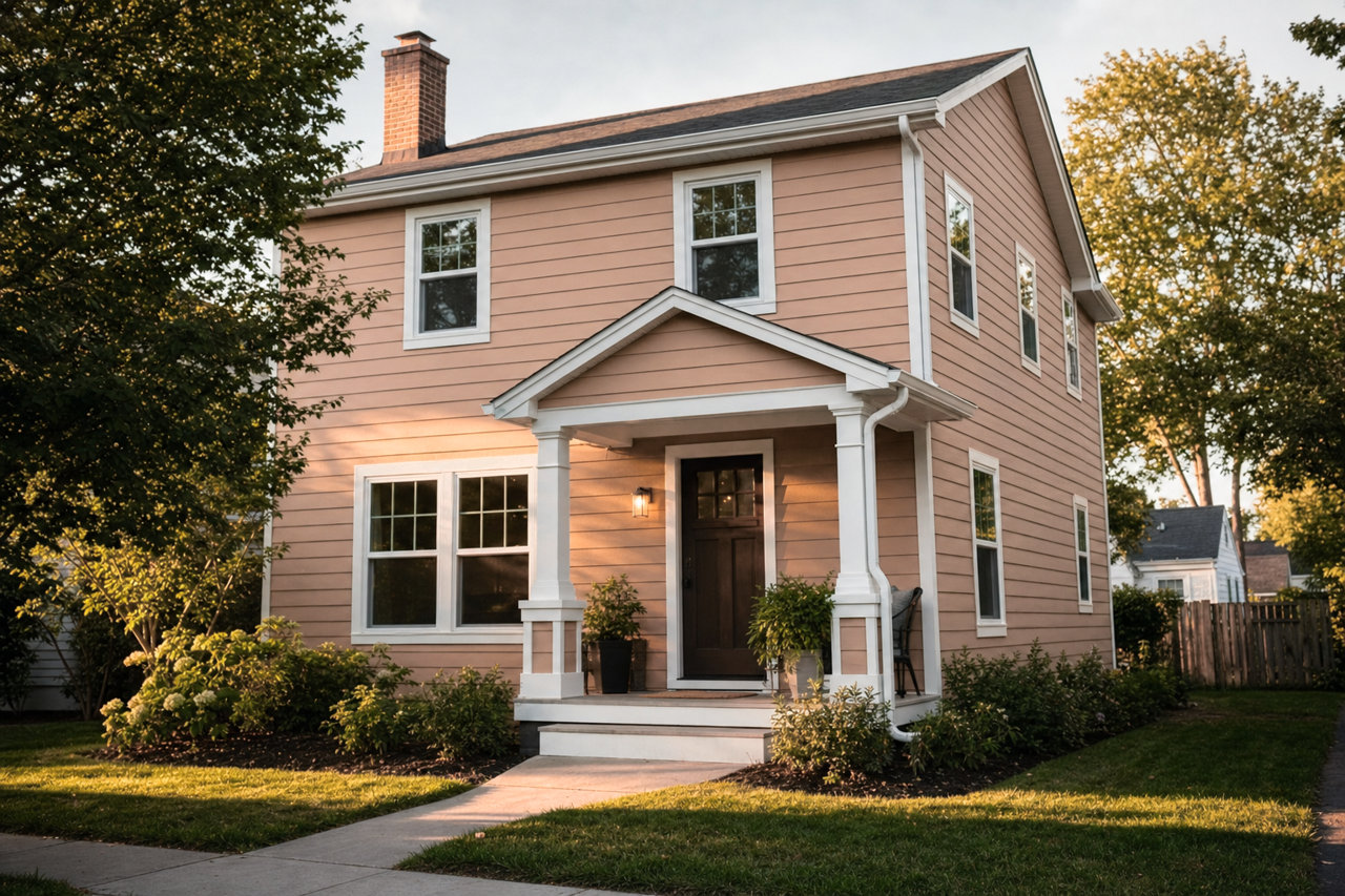 Serengeti by Benjamin Moore on exterior