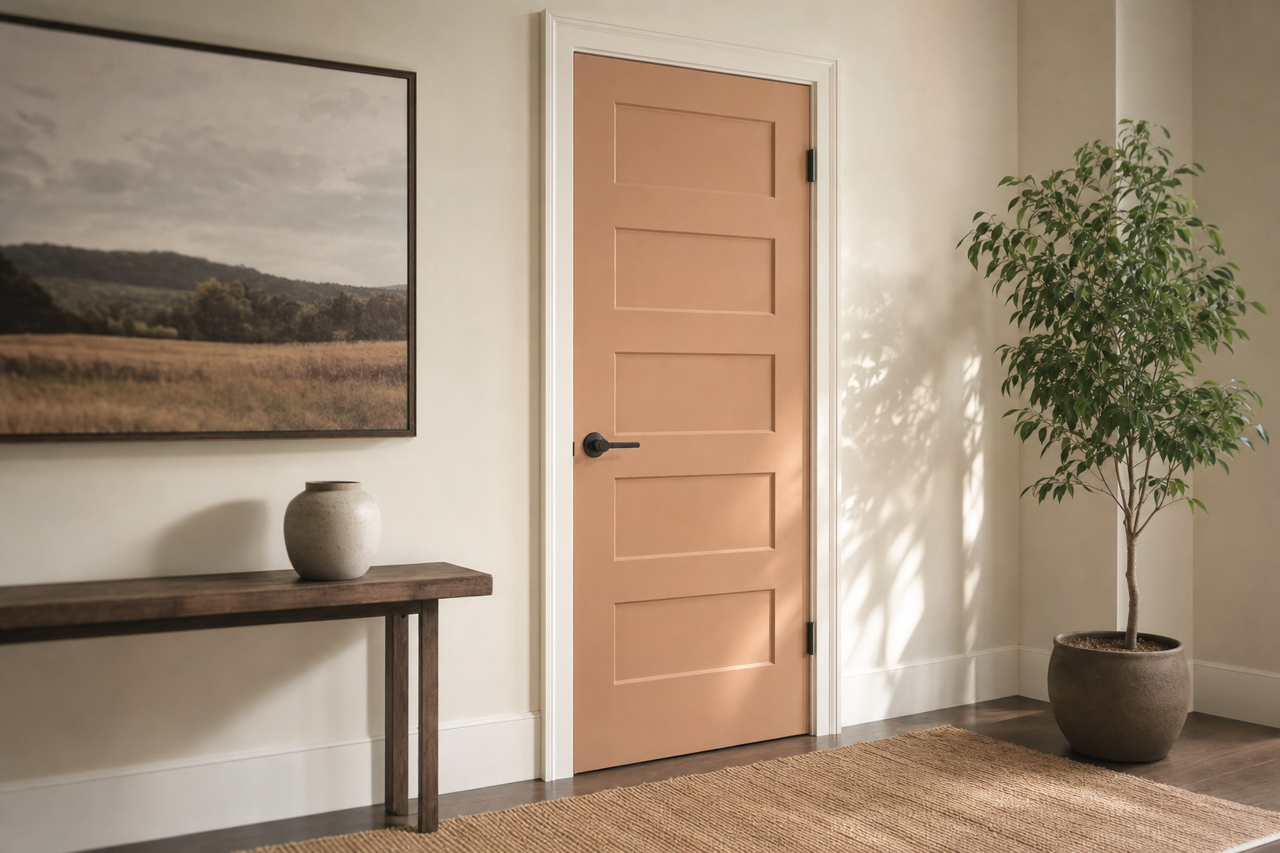 Serengeti by Benjamin Moore on interior-doors