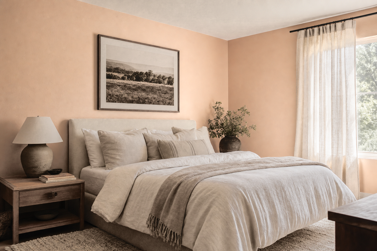 Saint by Benjamin Moore on interiors