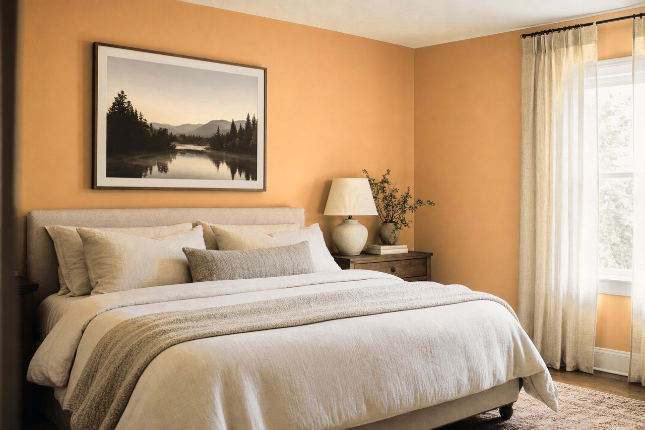 Dark by Benjamin Moore on interiors