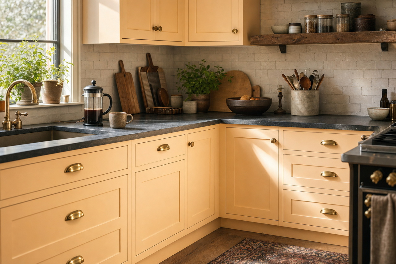 Durango by Benjamin Moore on cabinets