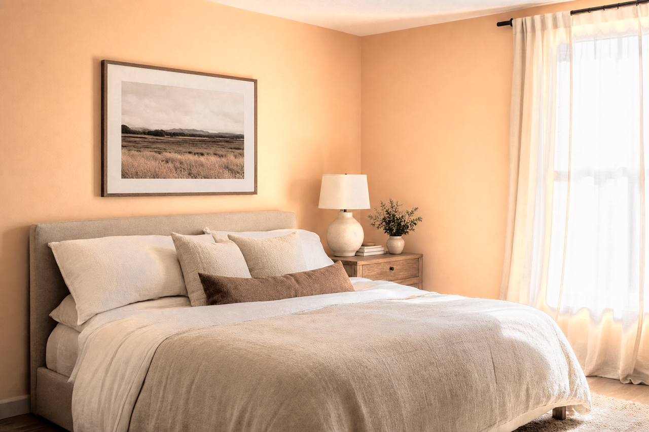 Creamy by Benjamin Moore on interiors