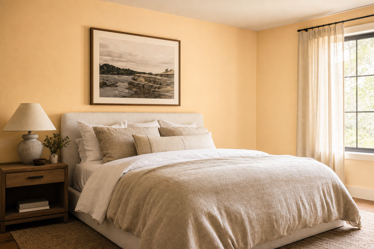 Adobe by Benjamin Moore on interiors