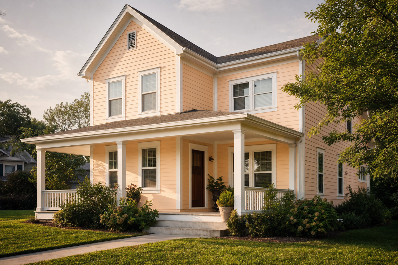 Sweet by Benjamin Moore on exterior