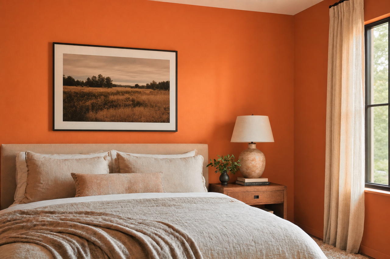 Fall by Benjamin Moore on interiors