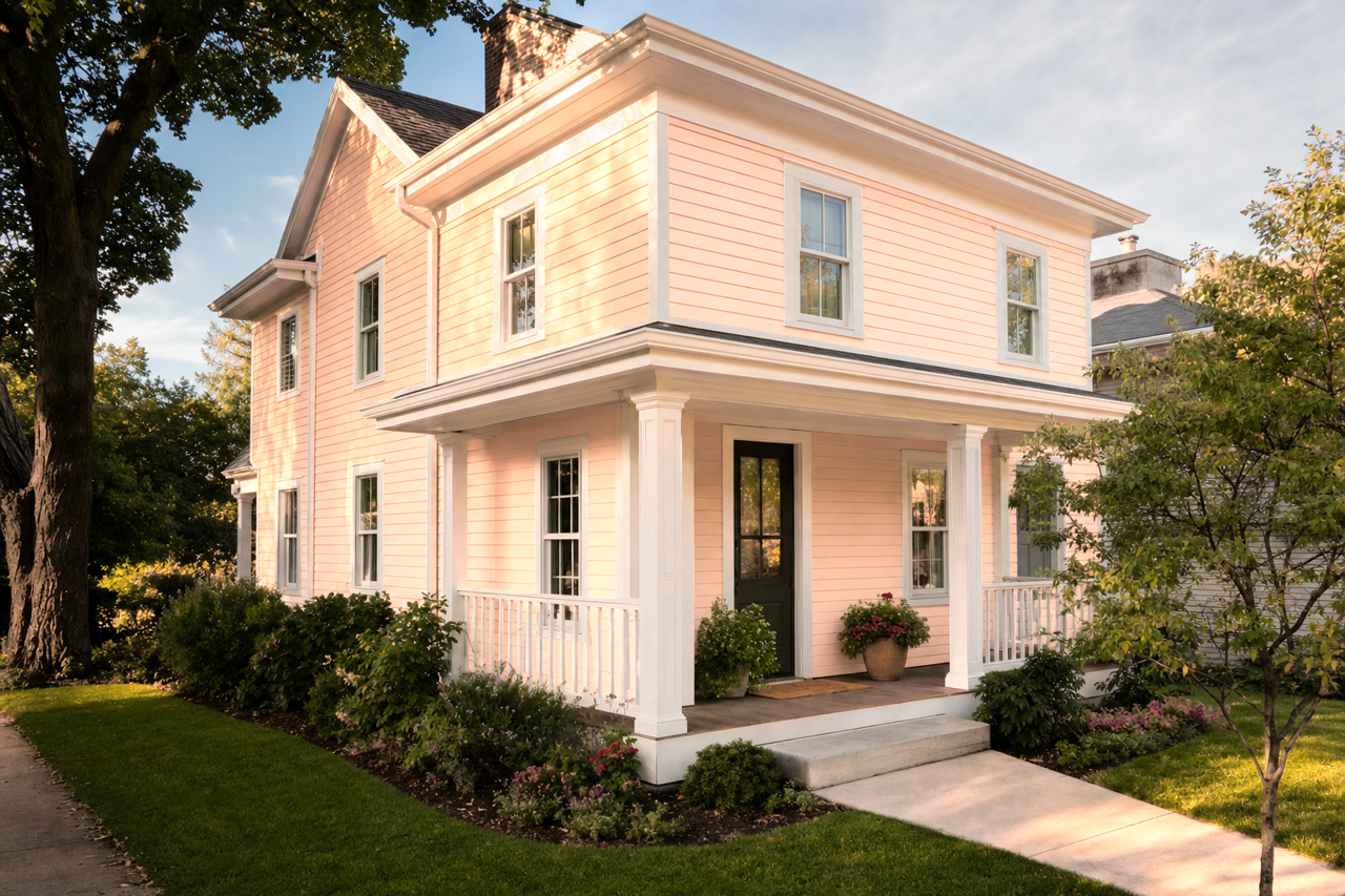 Summer by Benjamin Moore on exterior