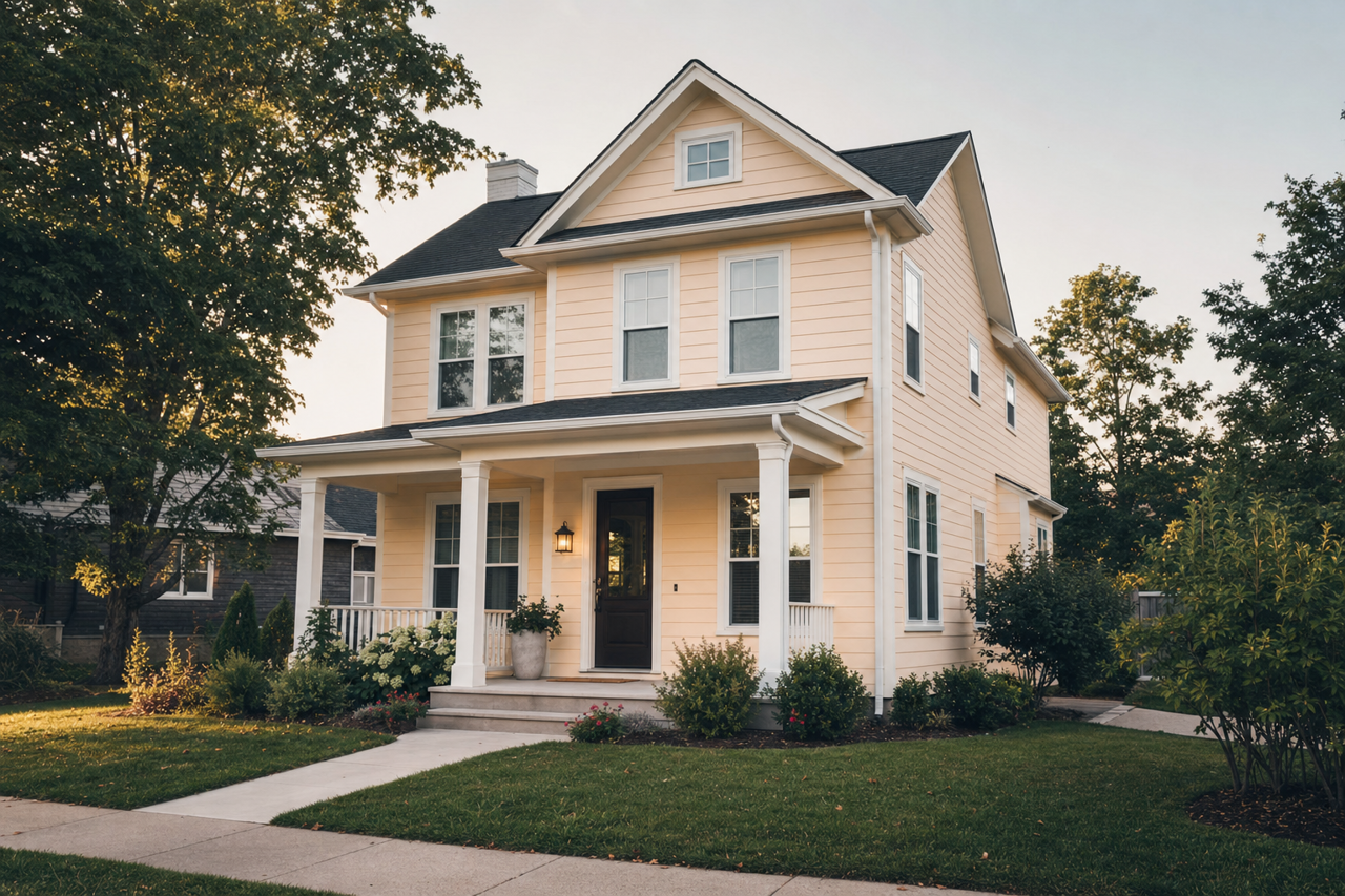 Sun by Benjamin Moore on exterior