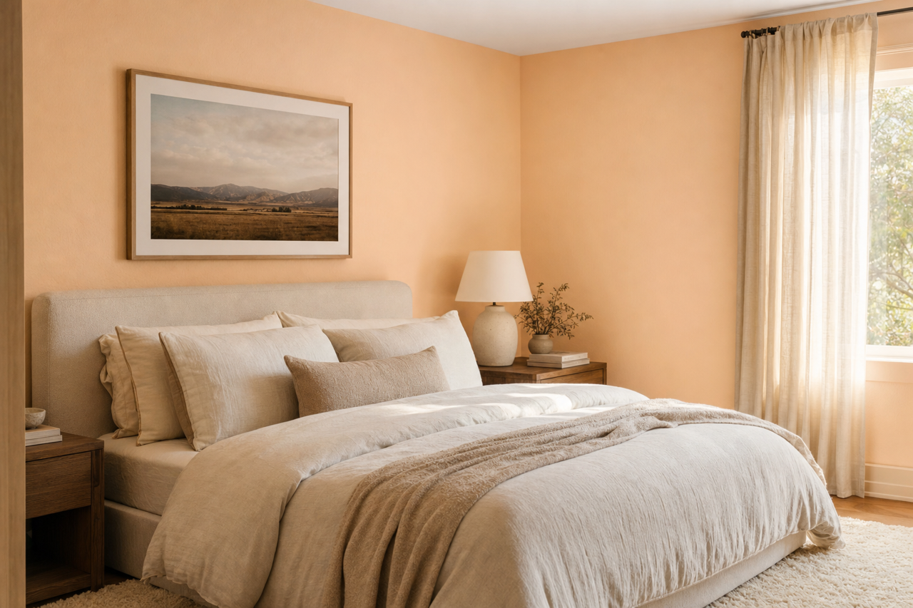 Sun by Benjamin Moore on interiors