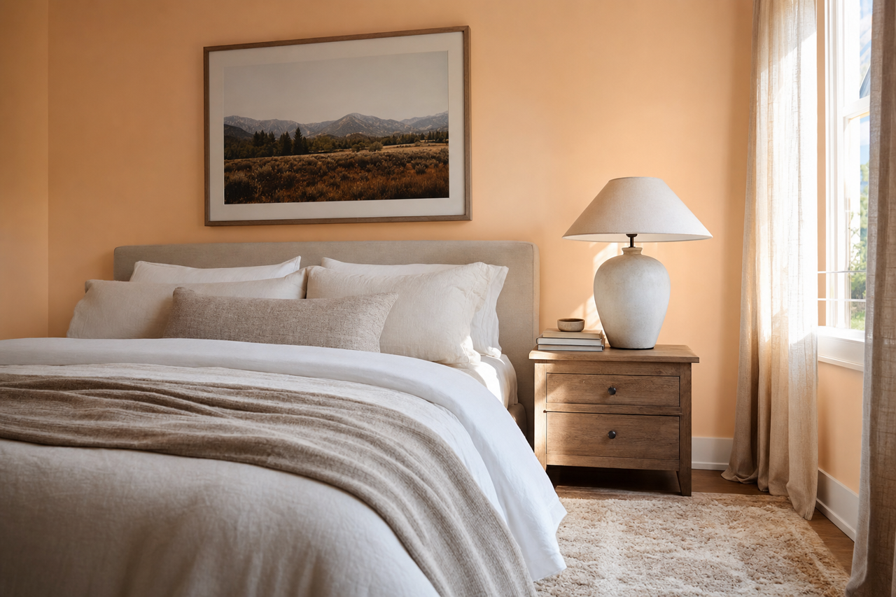 Sun by Benjamin Moore on interiors