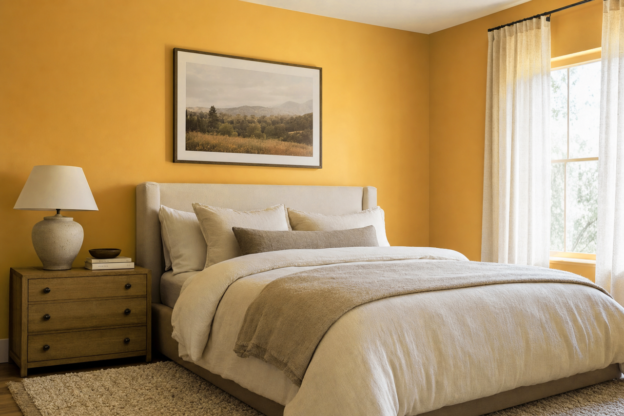 Antique Bronze by Benjamin Moore on interiors