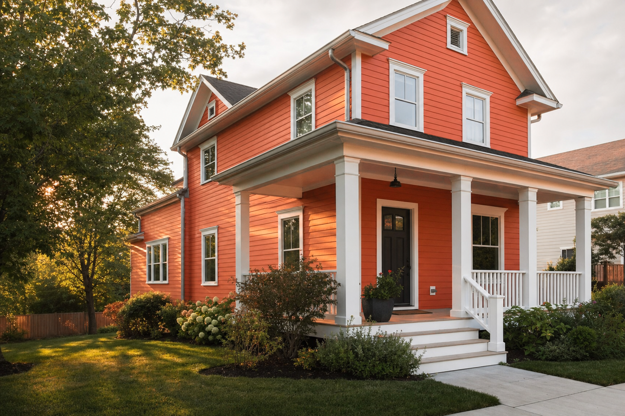 Tropical by Benjamin Moore on exterior
