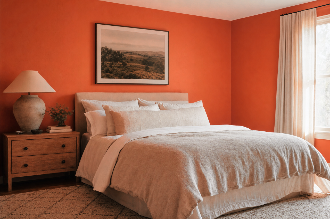 Tropical by Benjamin Moore on interiors