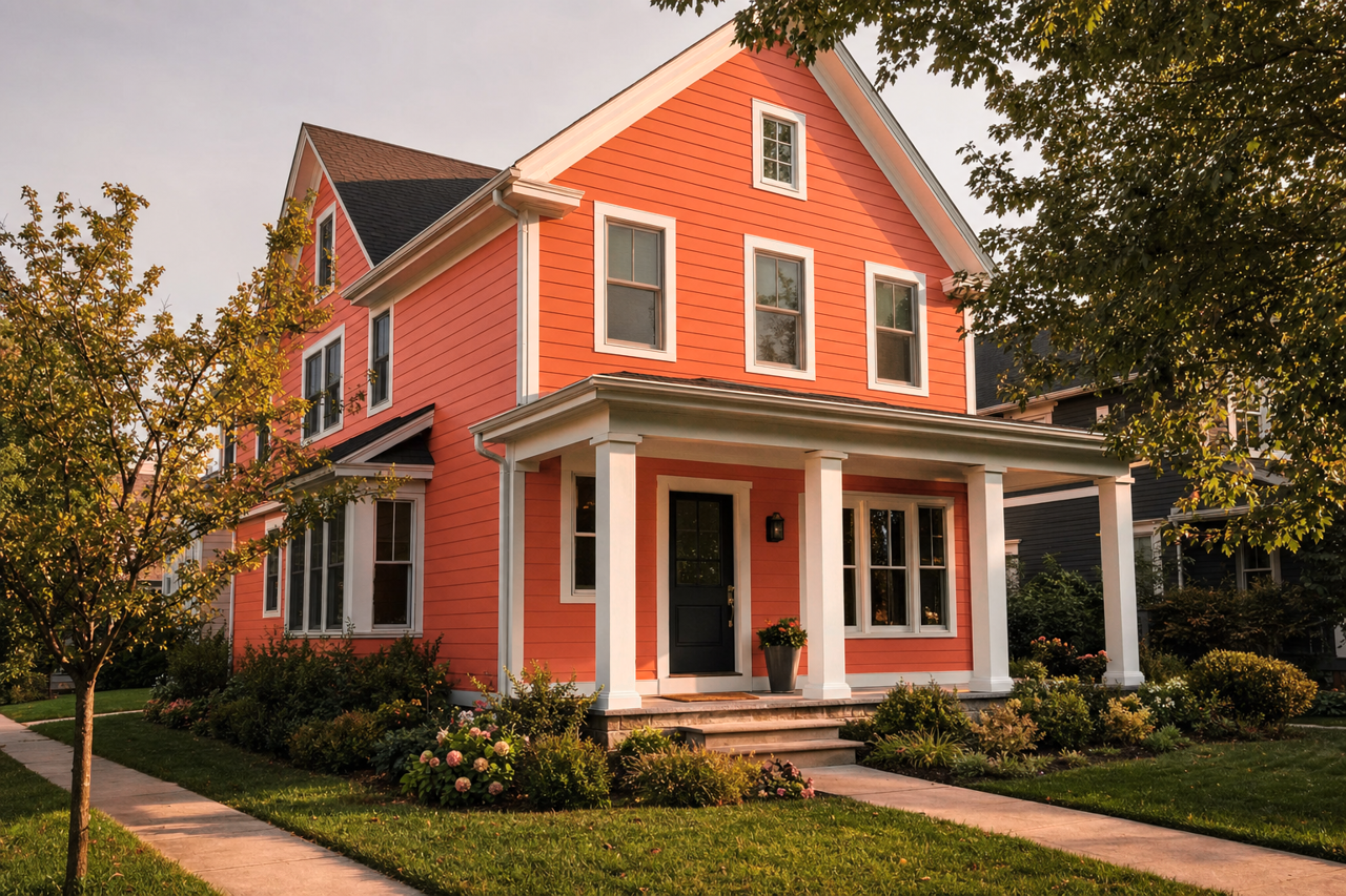 Autumn by Benjamin Moore on exterior