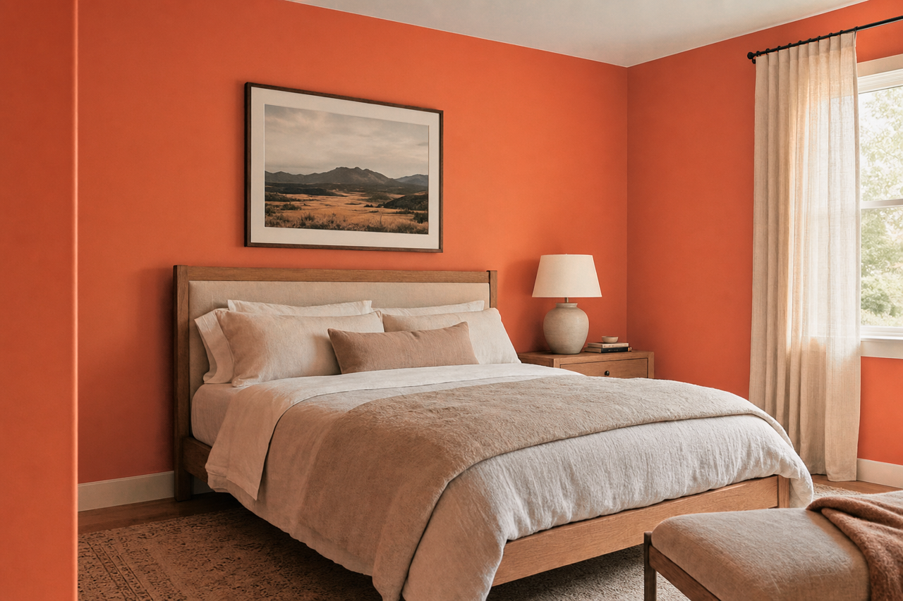 Autumn by Benjamin Moore on interiors