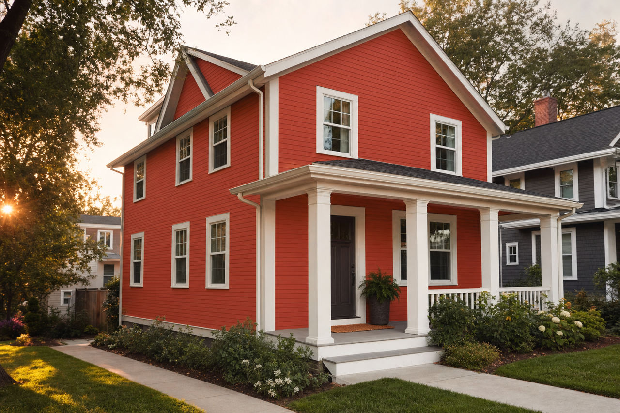 Navajo by Benjamin Moore on exterior