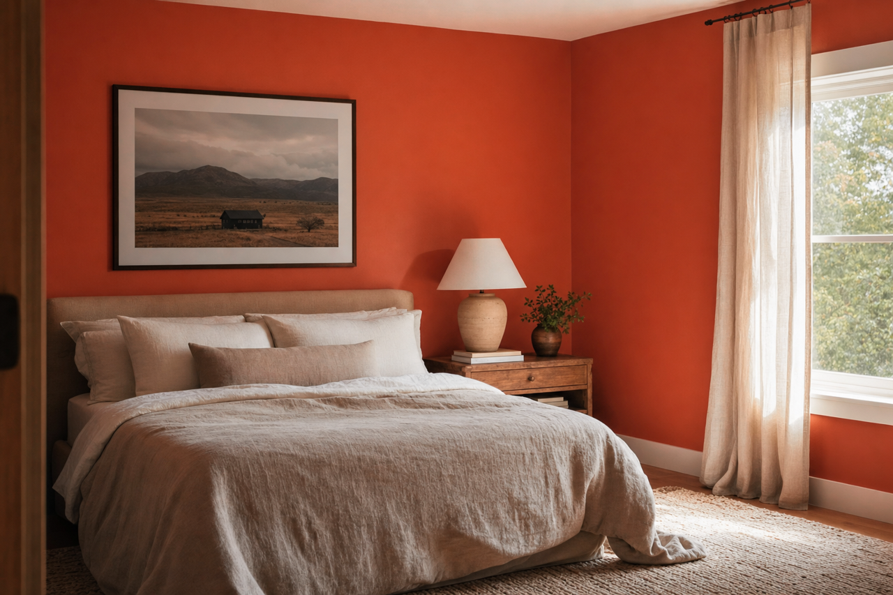 Navajo by Benjamin Moore on interiors