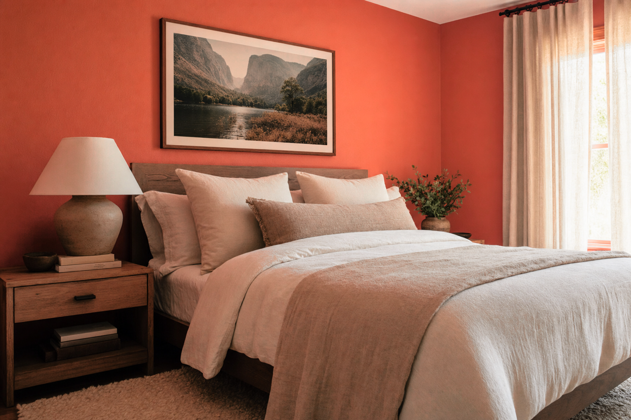 Adobe by Benjamin Moore on interiors