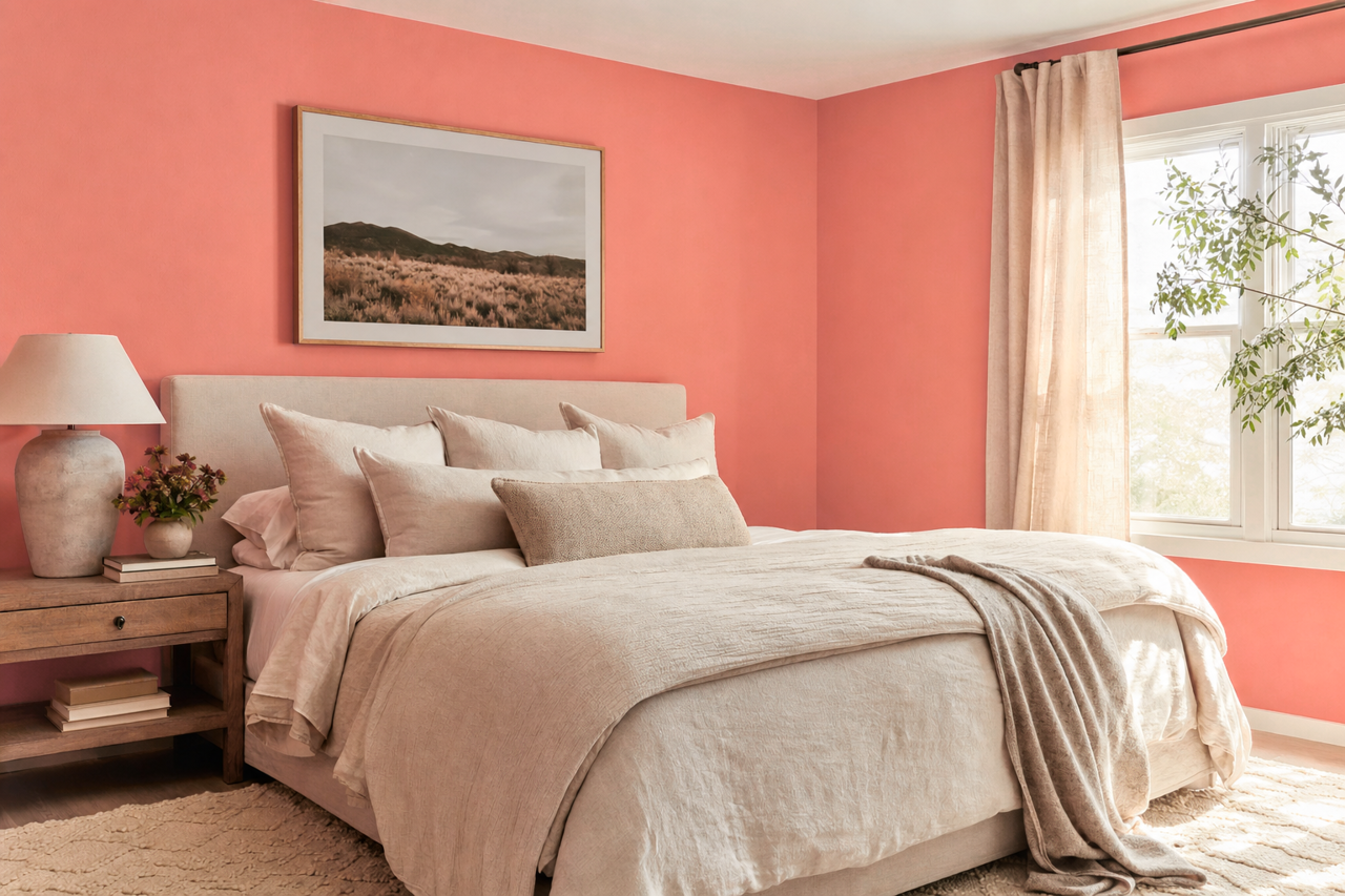 Passion by Benjamin Moore on interiors