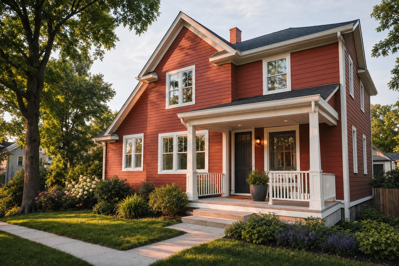 Mars by Benjamin Moore on exterior