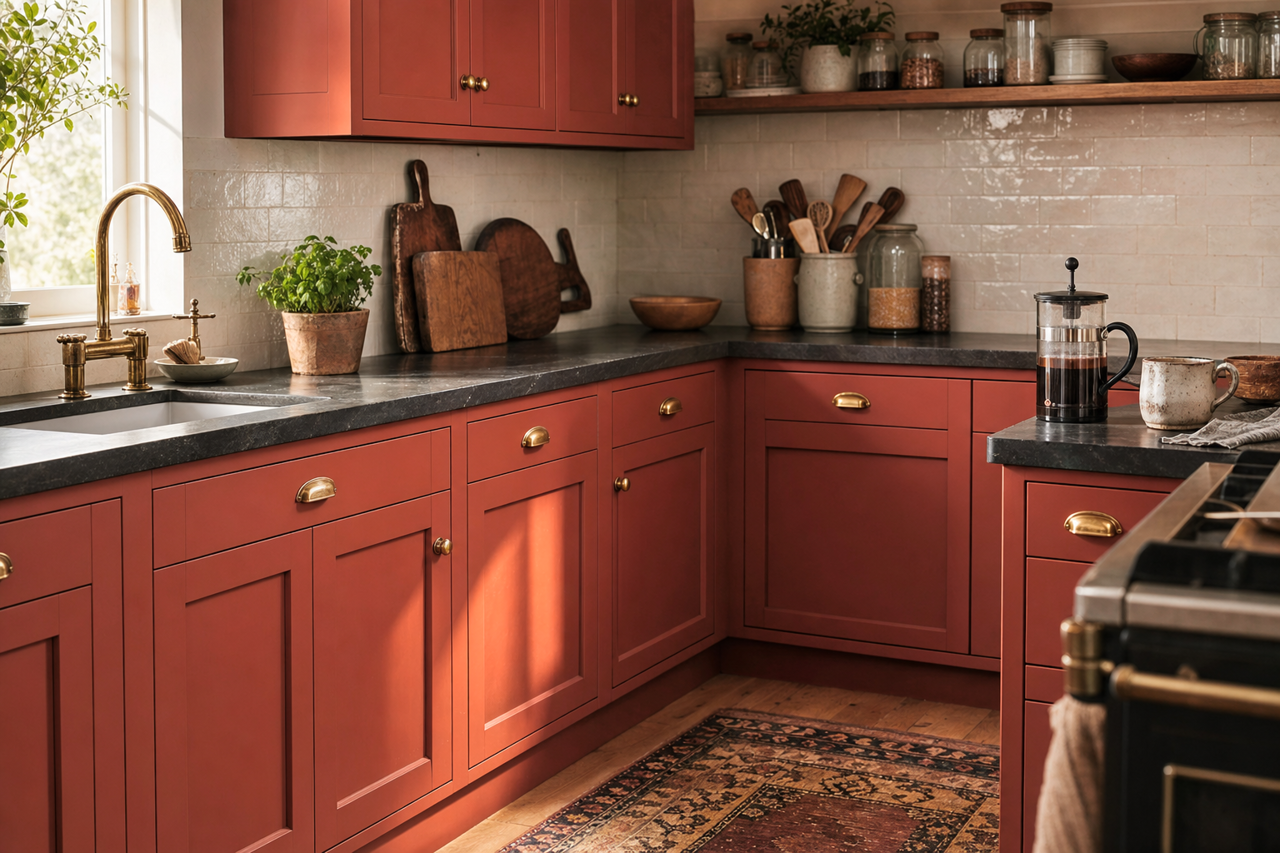 Mexicana by Benjamin Moore on cabinets