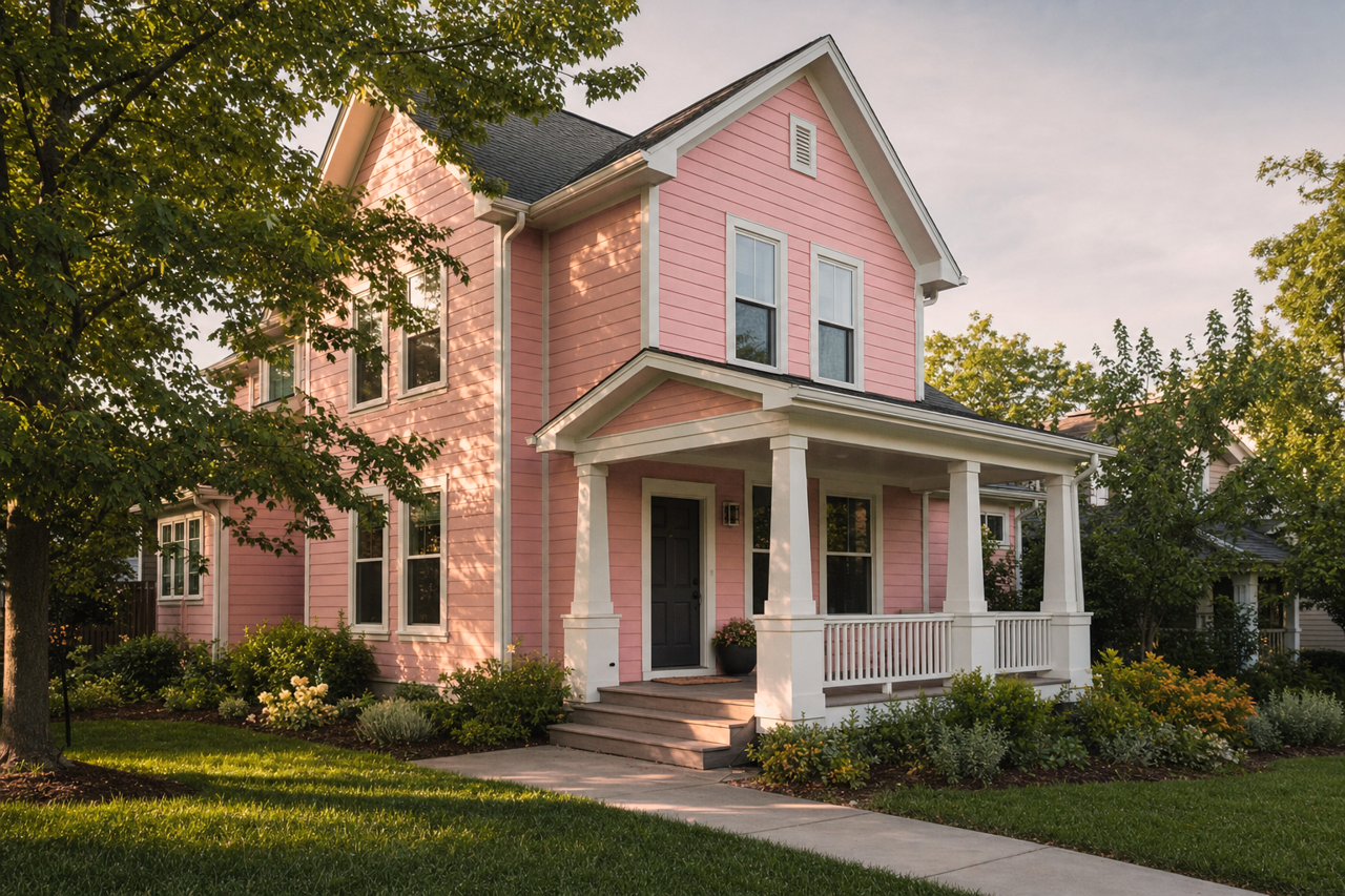 Bouquet by Benjamin Moore on exterior