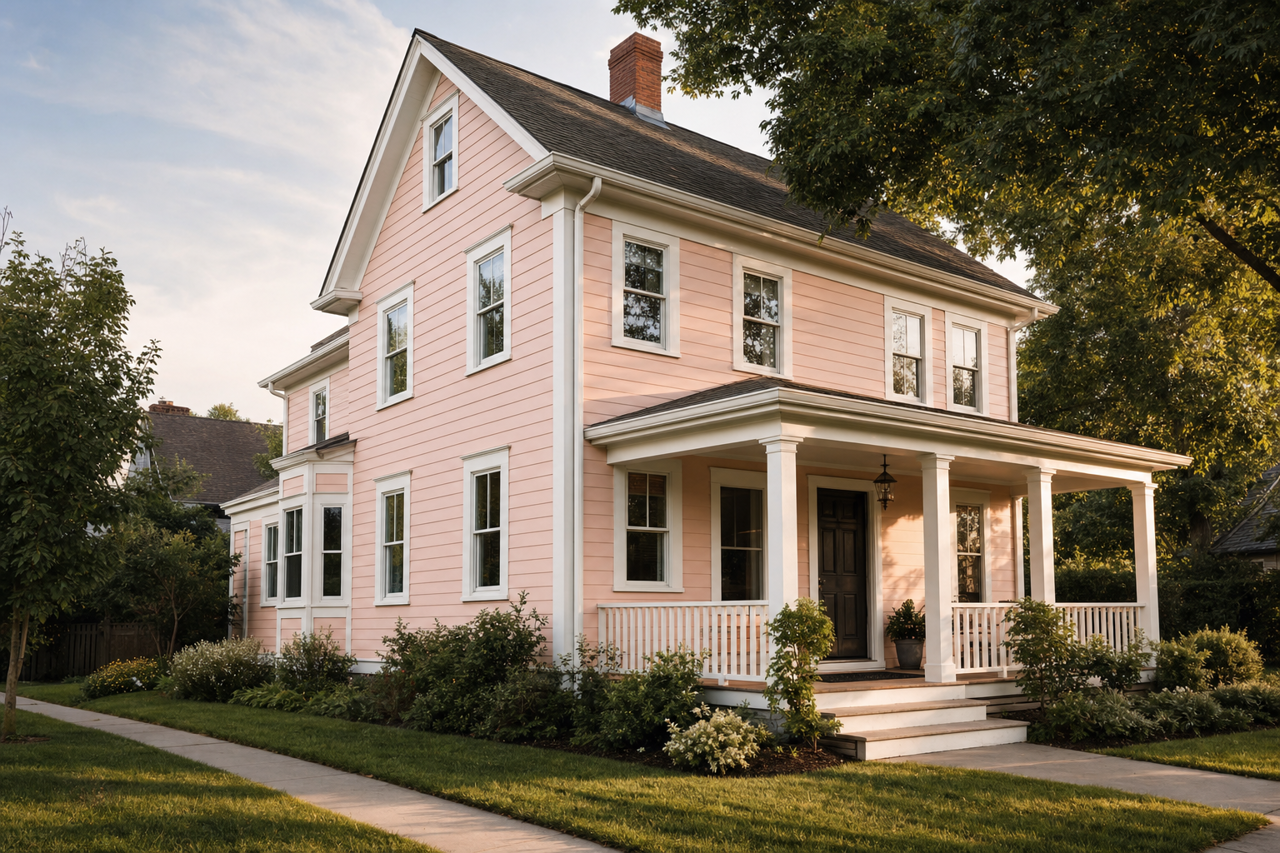 Spring by Benjamin Moore on exterior