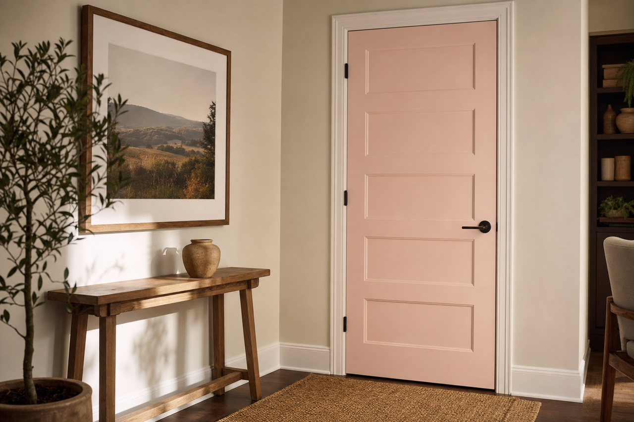 Just by Benjamin Moore on interior-doors