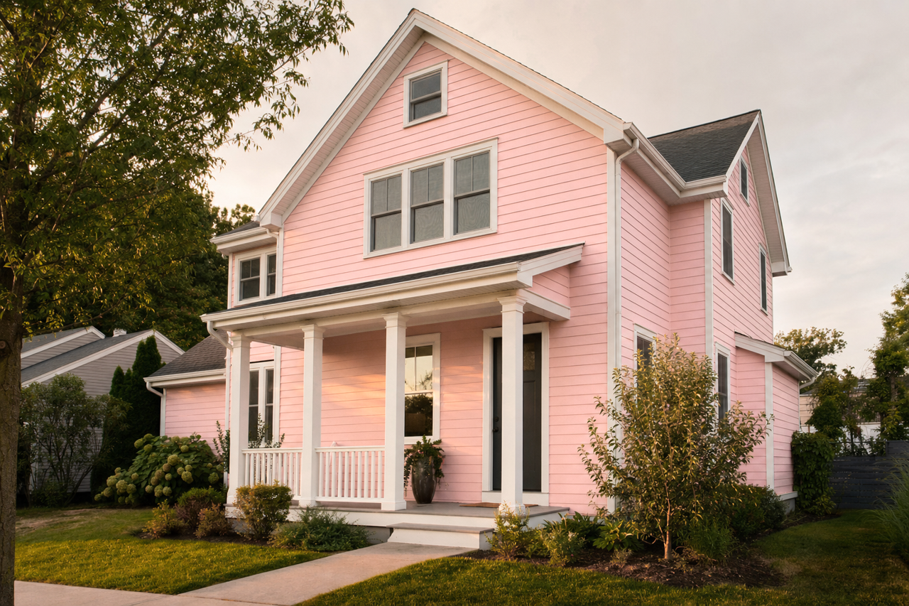 Eraser by Benjamin Moore on exterior