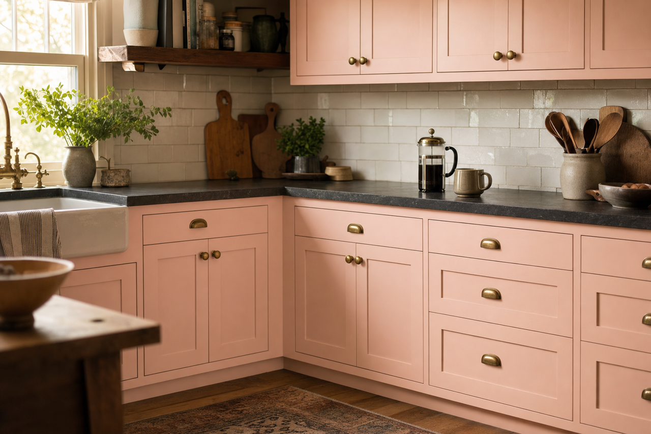 Dream by Benjamin Moore on cabinets
