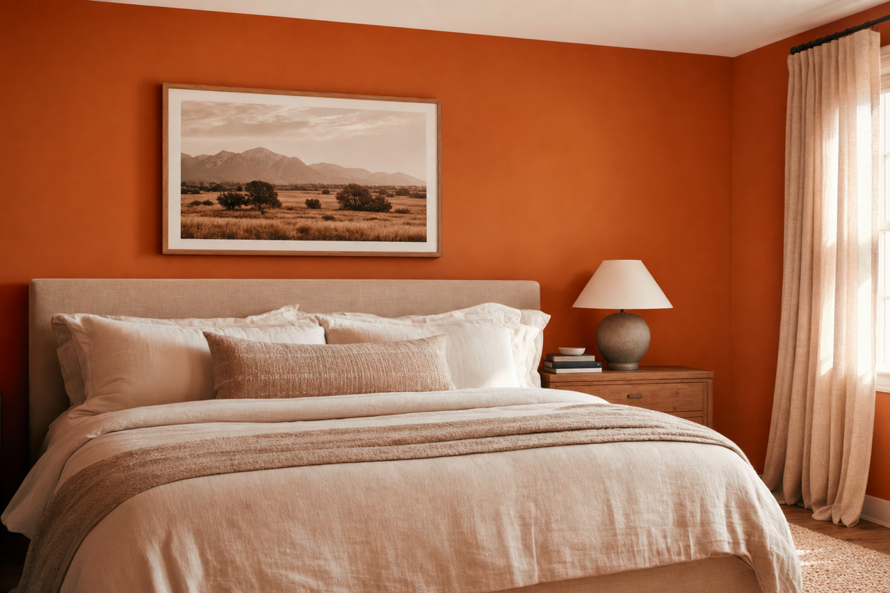 Aztec by Benjamin Moore on interiors