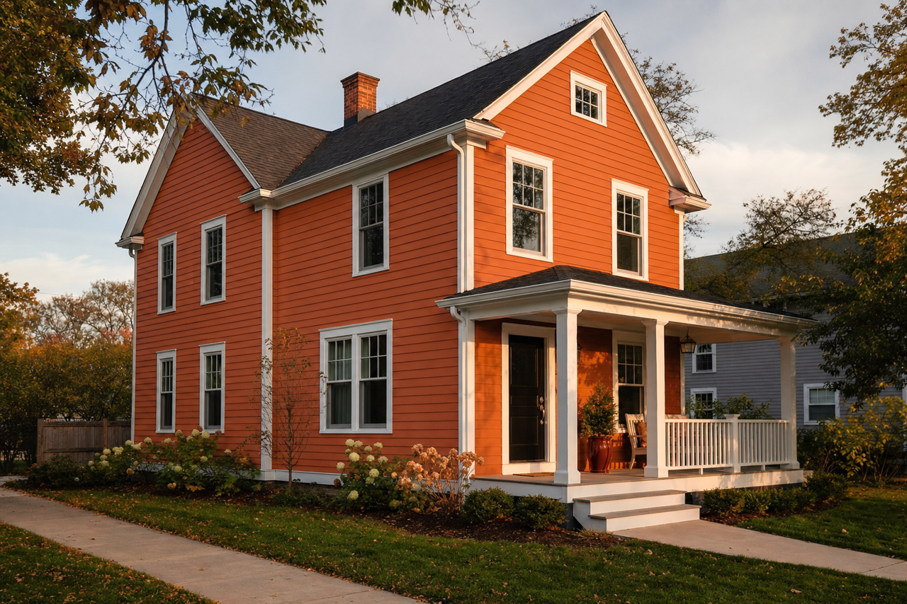 Pilgrimage by Benjamin Moore on exterior