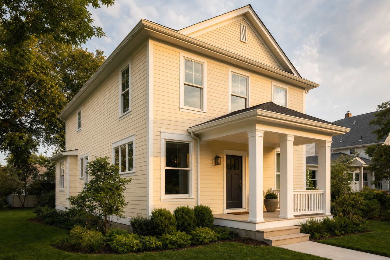 Beach by Benjamin Moore on exterior