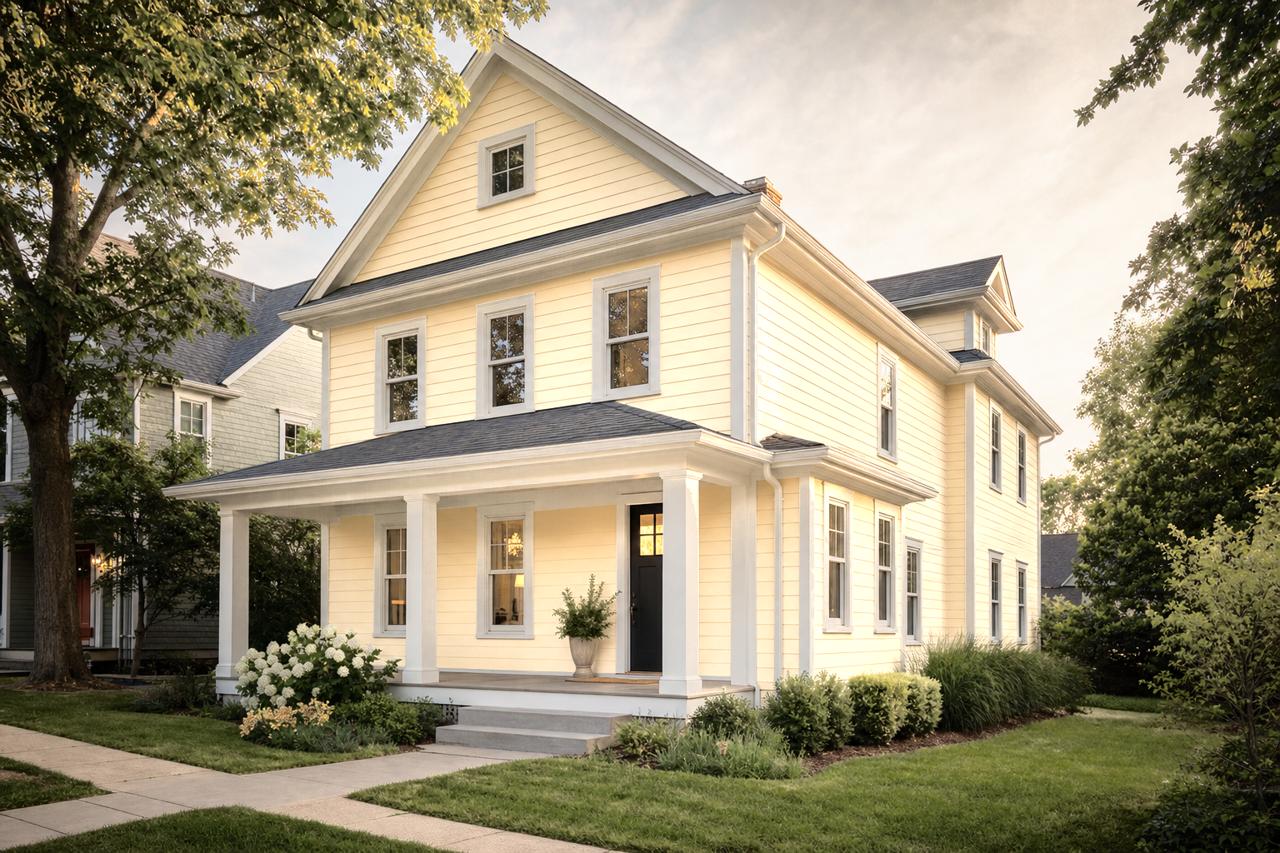 Coronado by Benjamin Moore on exterior
