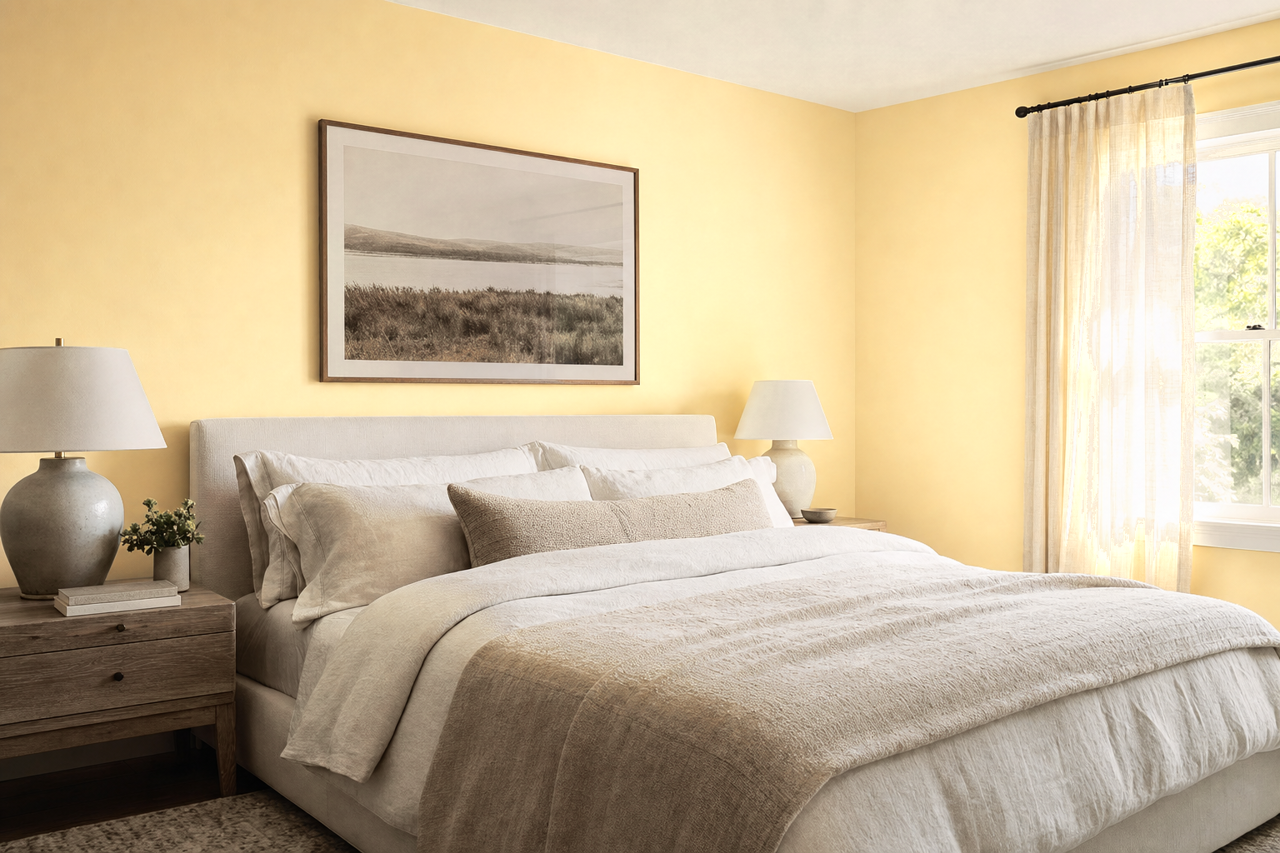 Coronado by Benjamin Moore on interiors