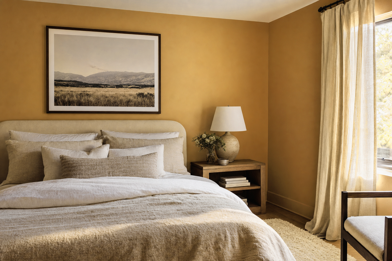 El by Benjamin Moore on interiors