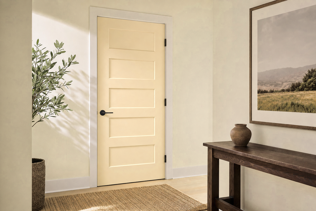 Twisted by Benjamin Moore on interior-doors
