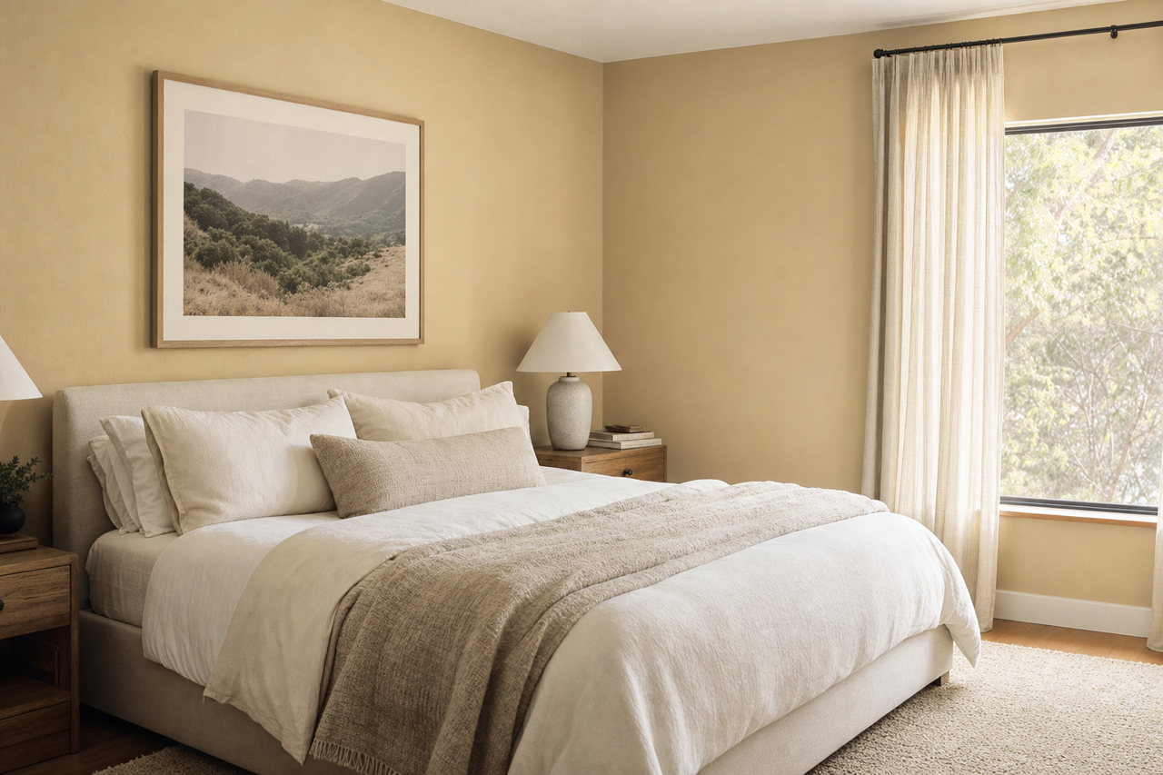 Oak Ridge by Benjamin Moore on interiors
