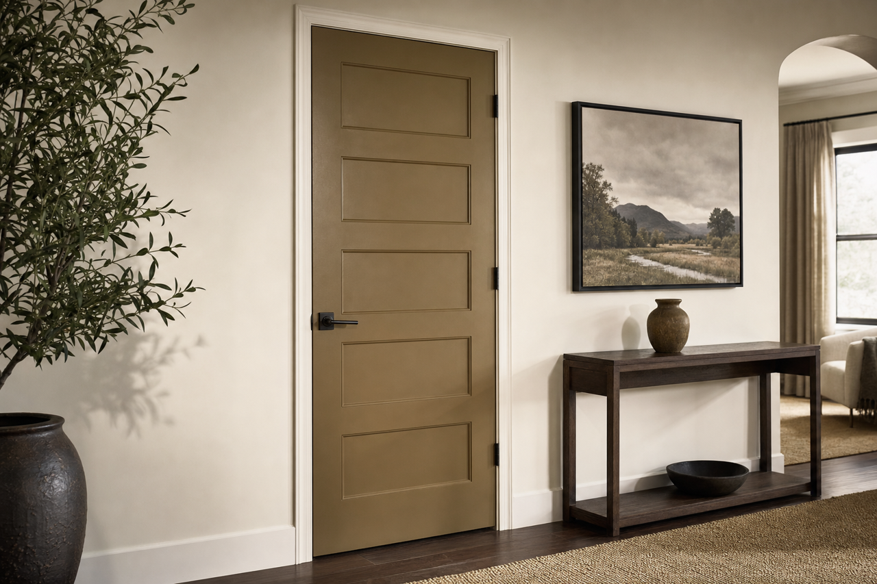 Urban Legend by Benjamin Moore on interior-doors
