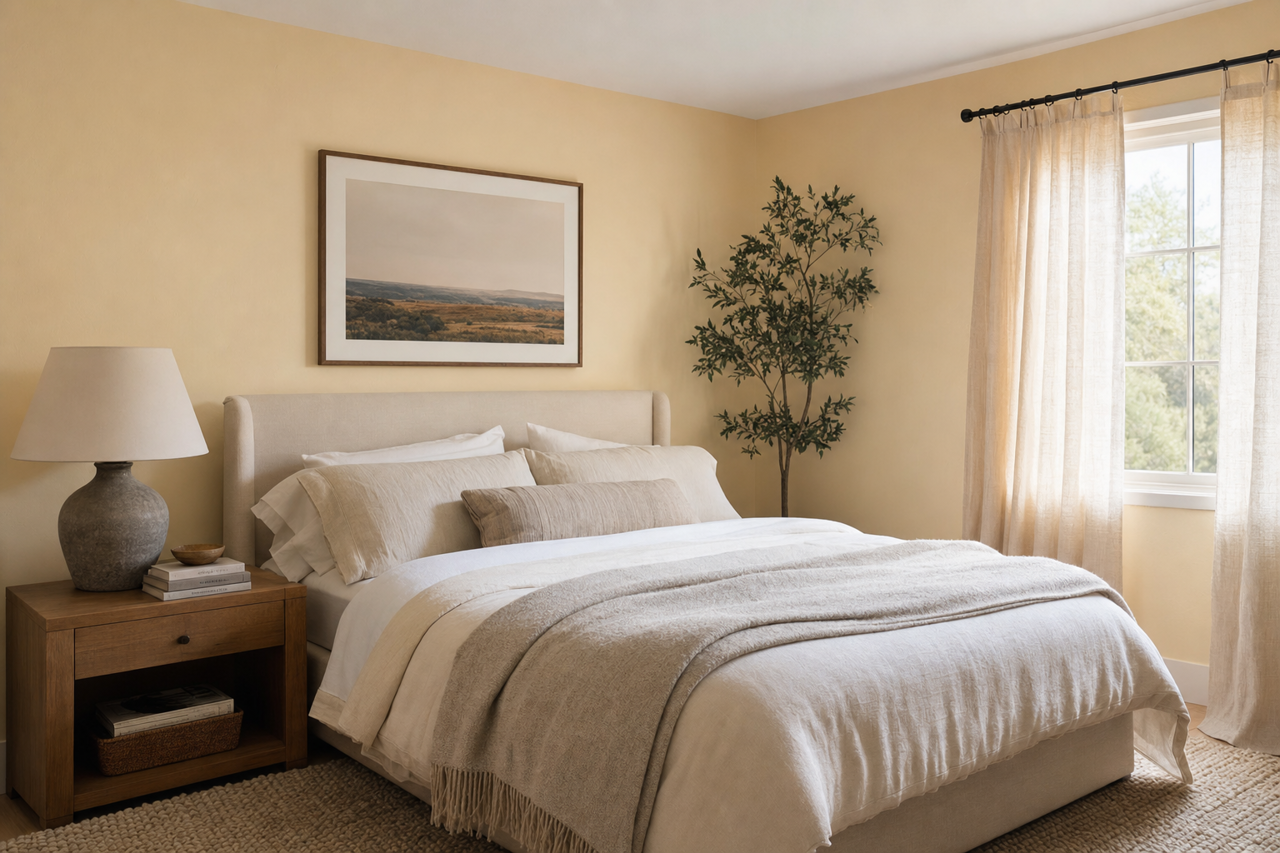 Delaware Puttu by Benjamin Moore on interiors