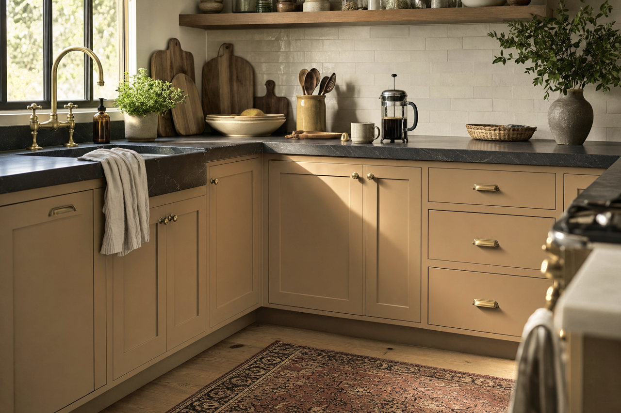 Free by Benjamin Moore on cabinets