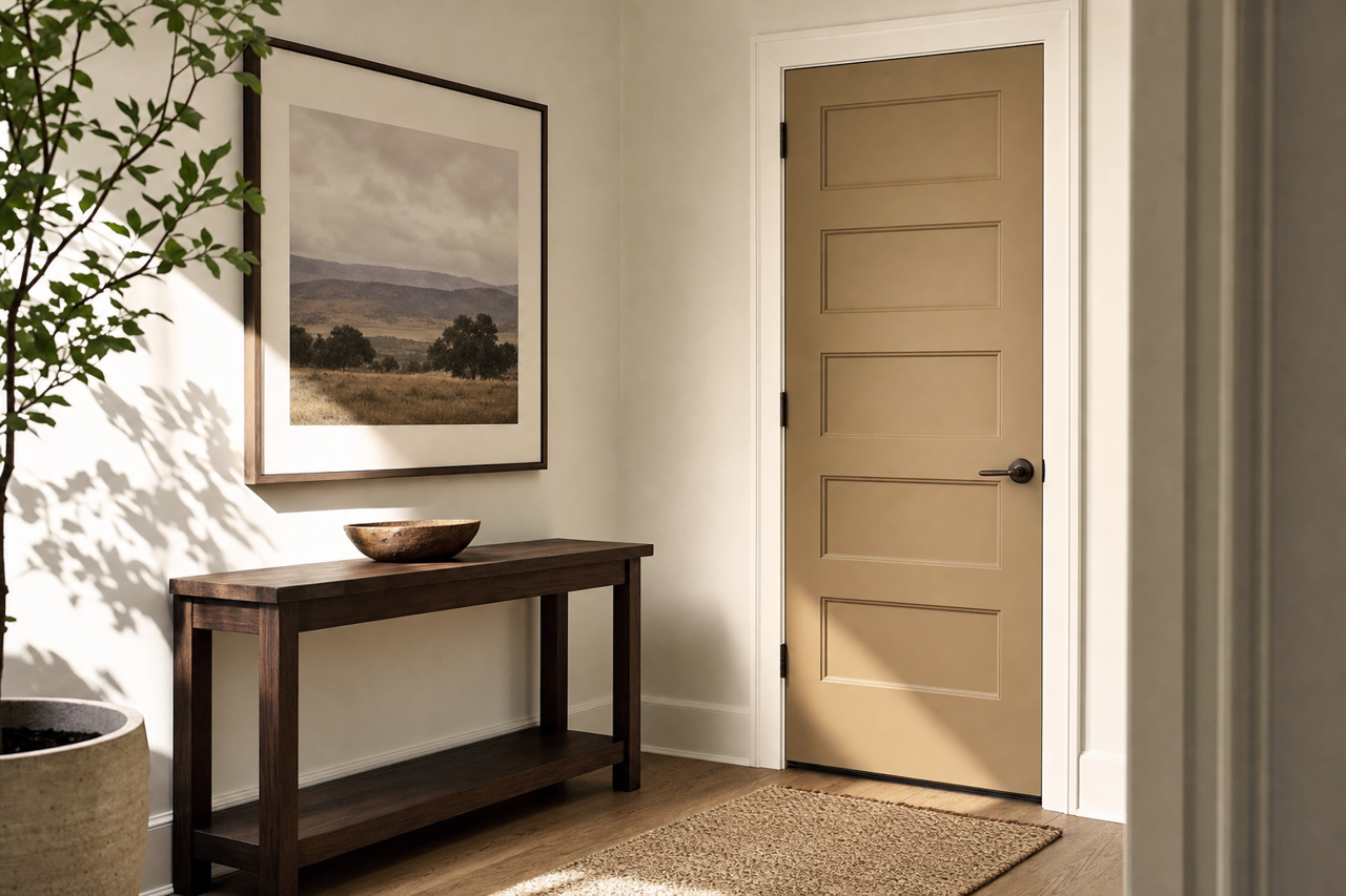 Free by Benjamin Moore on interior-doors