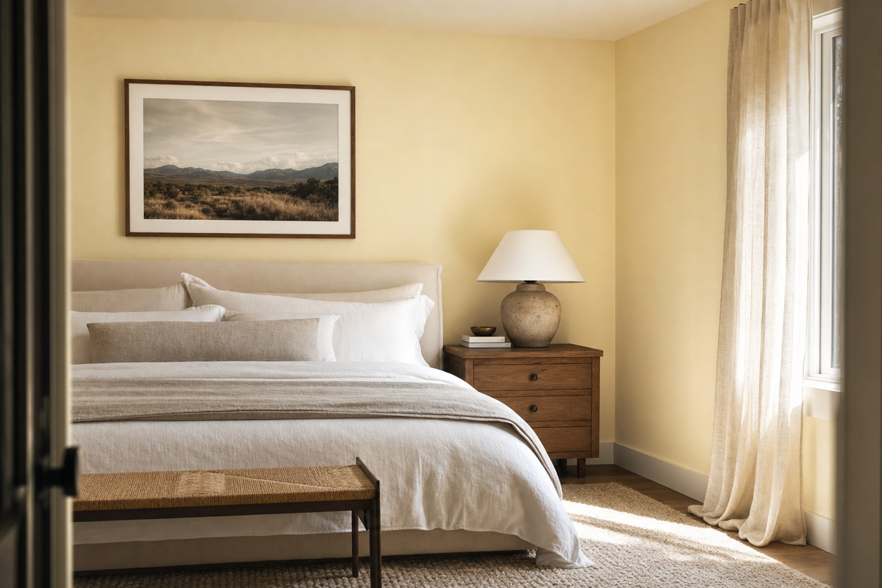 Westchester Tan by Benjamin Moore on interiors