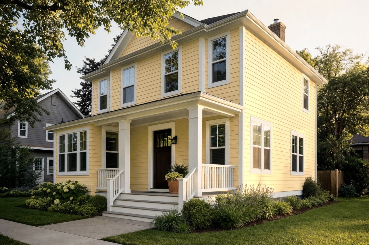 Sombrero by Benjamin Moore on exterior