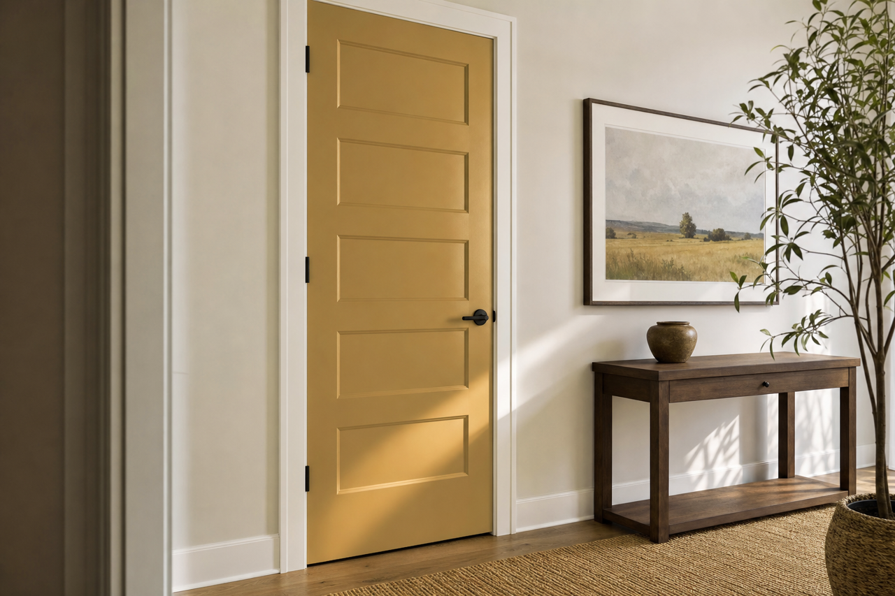 Seville by Benjamin Moore on interior-doors