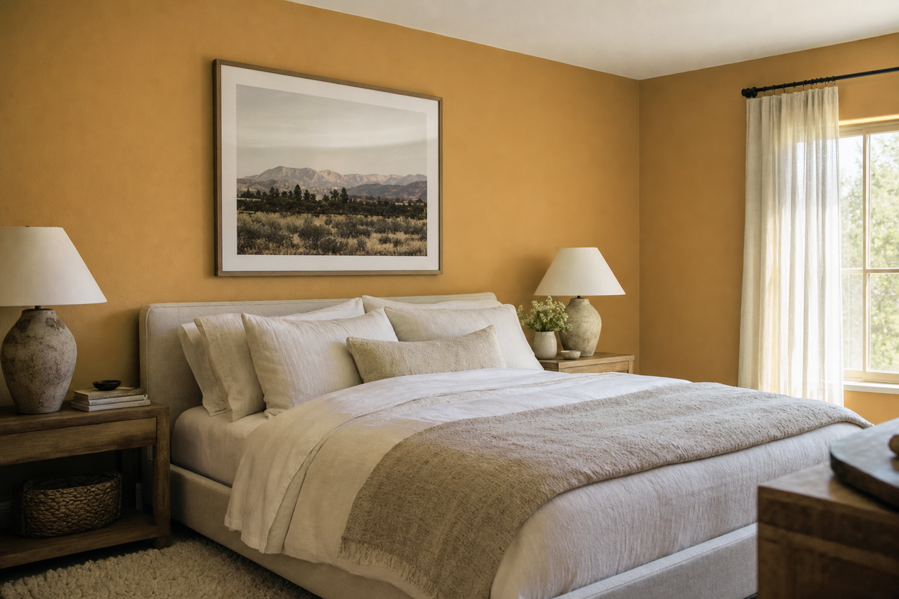 Seville by Benjamin Moore on interiors