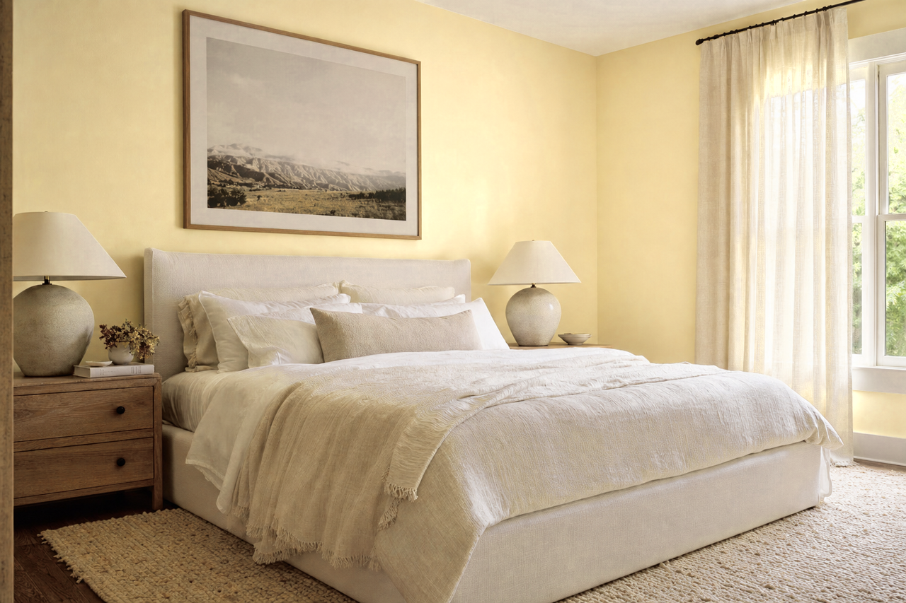 Woven by Benjamin Moore on interiors