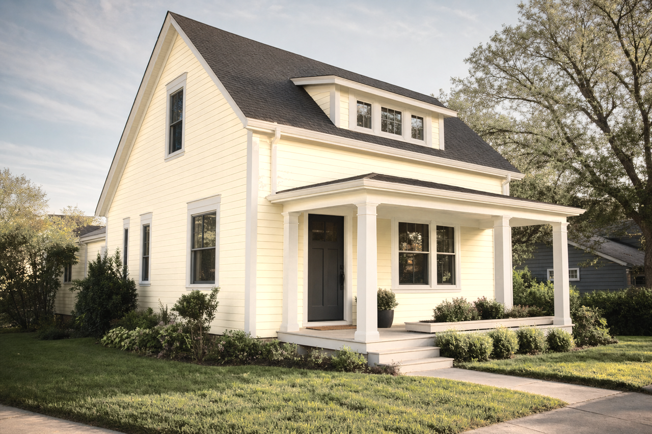 Norfolk by Benjamin Moore on exterior